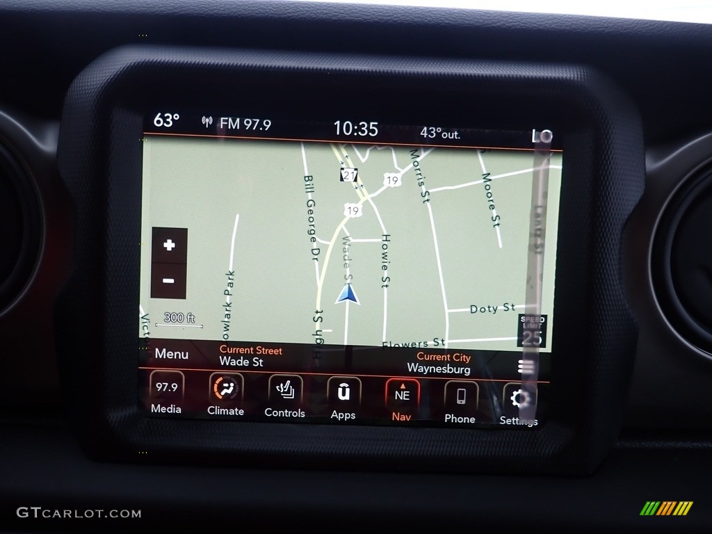 2021 Jeep Gladiator Willys 4x4 Navigation Photo #141716546