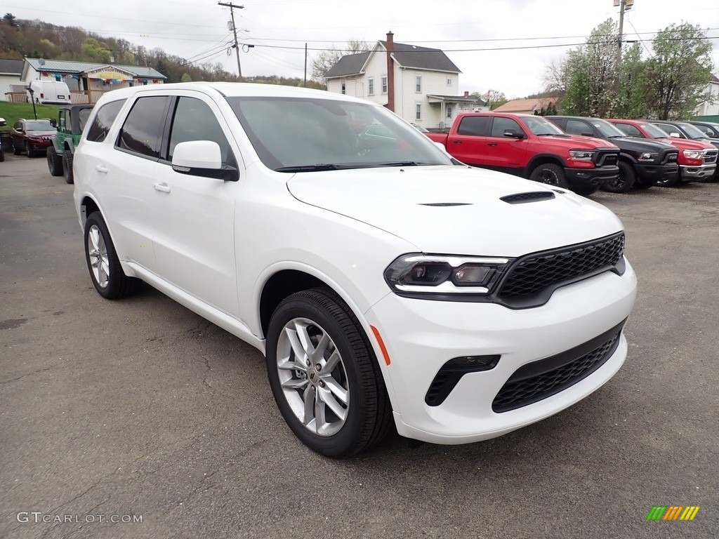 2021 Durango GT AWD - Vice White / Black photo #7