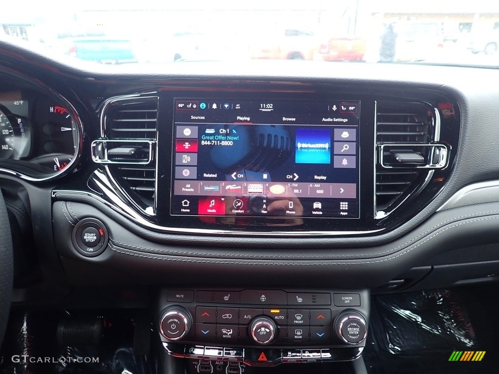 2021 Durango GT AWD - Vice White / Black photo #15