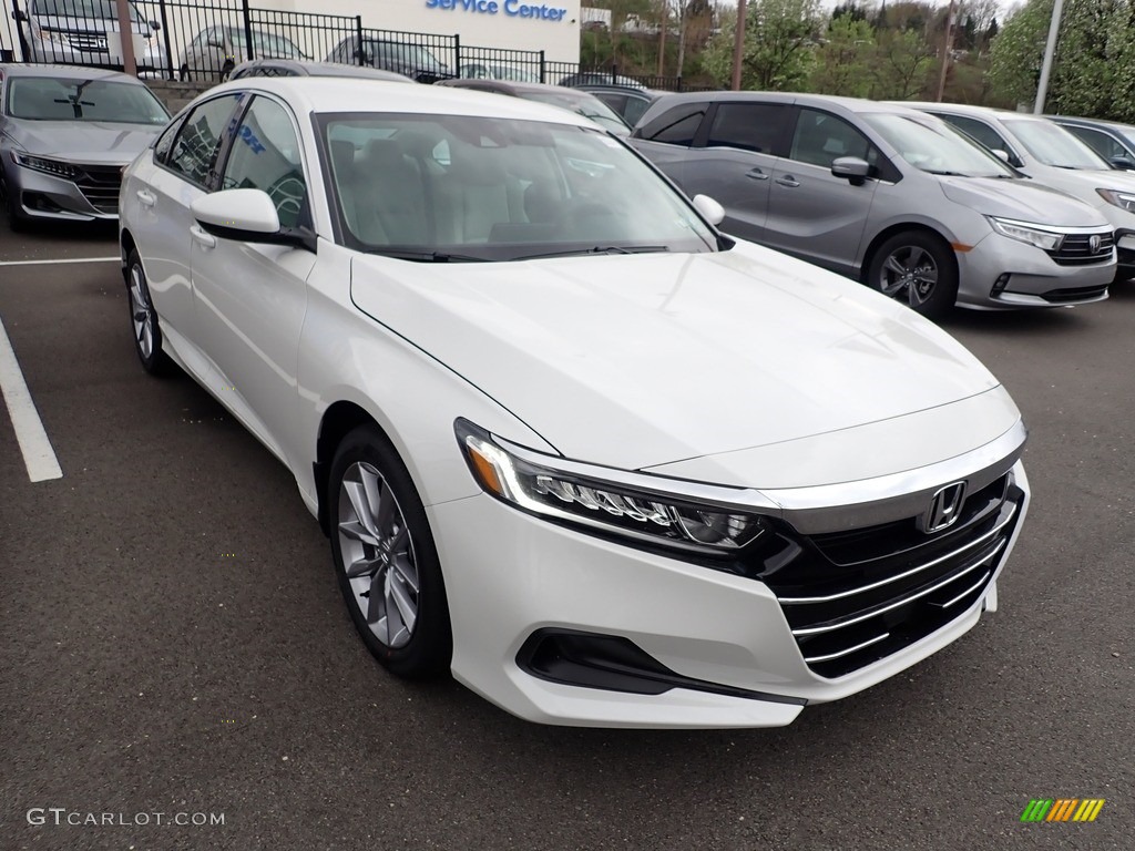 2021 Accord LX - Platinum White Pearl / Ivory photo #6