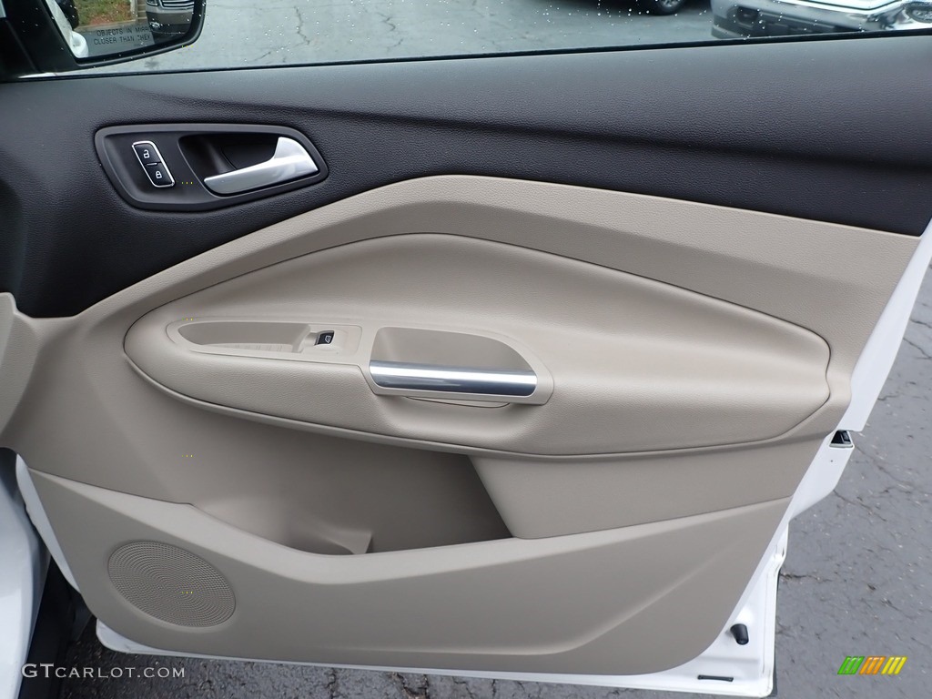 2015 Escape Titanium 4WD - White Platinum Metallic Tri-Coat / Medium Light Stone photo #7