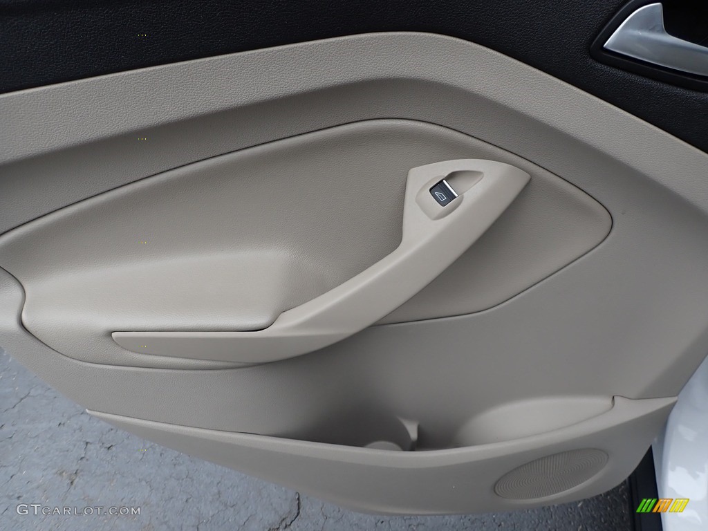 2015 Escape Titanium 4WD - White Platinum Metallic Tri-Coat / Medium Light Stone photo #20