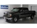 2001 Onyx Black Chevrolet Silverado 2500HD LS Crew Cab 4x4  photo #1