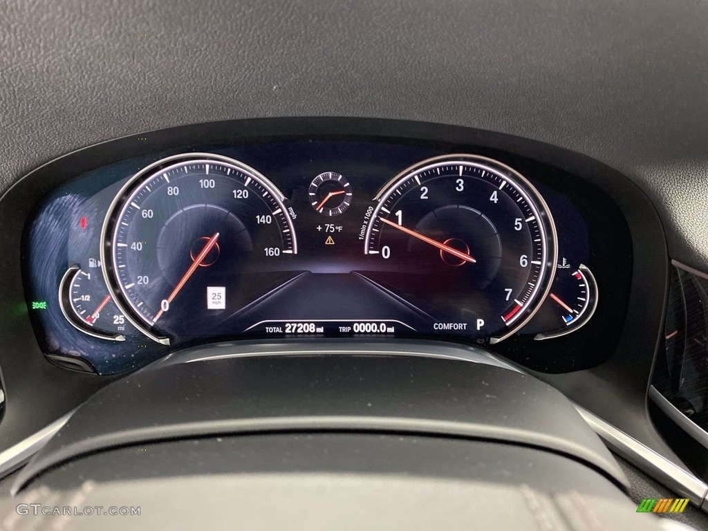 2018 7 Series 740i Sedan - Black Sapphire Metallic / Black photo #21