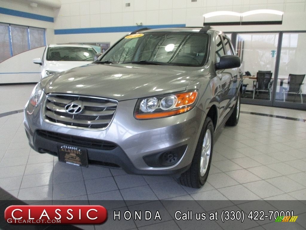 2011 Santa Fe GLS - Mineral Gray / Gray photo #1