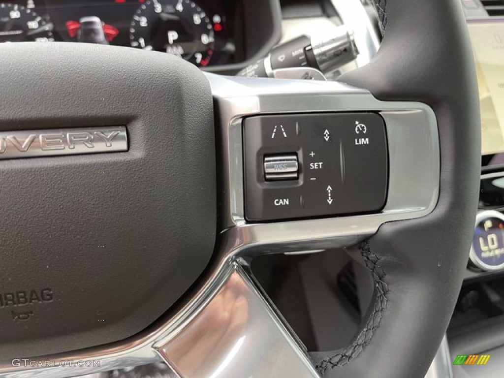 2021 Land Rover Discovery P360 S R-Dynamic Light Oyster/Ebony Steering Wheel Photo #141720340