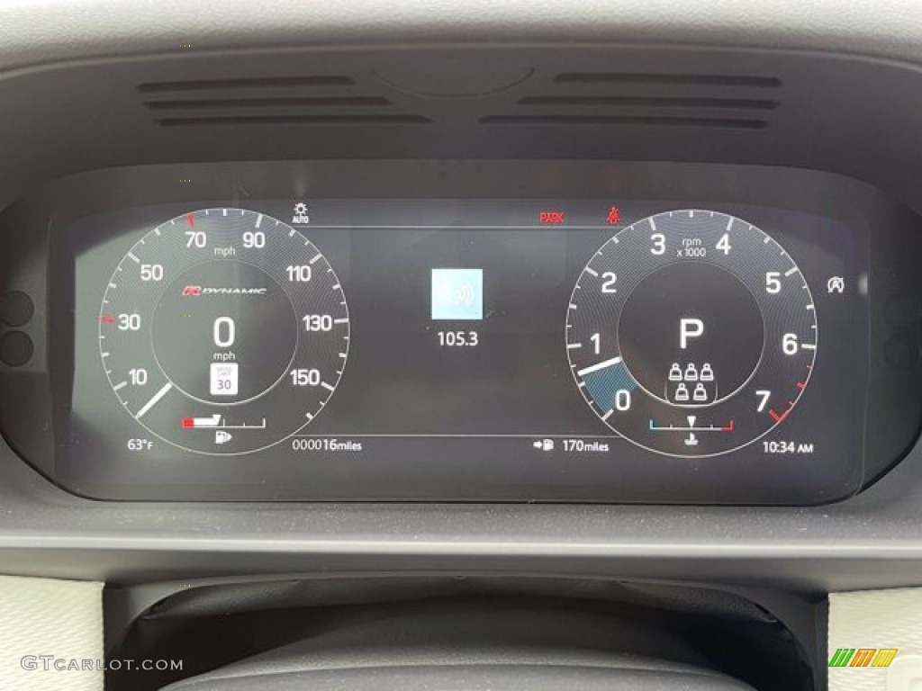 2021 Land Rover Discovery P360 S R-Dynamic Gauges Photo #141720491