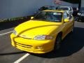2002 Yellow Chevrolet Cavalier LS Sport Coupe  photo #8
