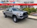 Silver Sky Metallic 2021 Toyota Tacoma SR Double Cab 4x4