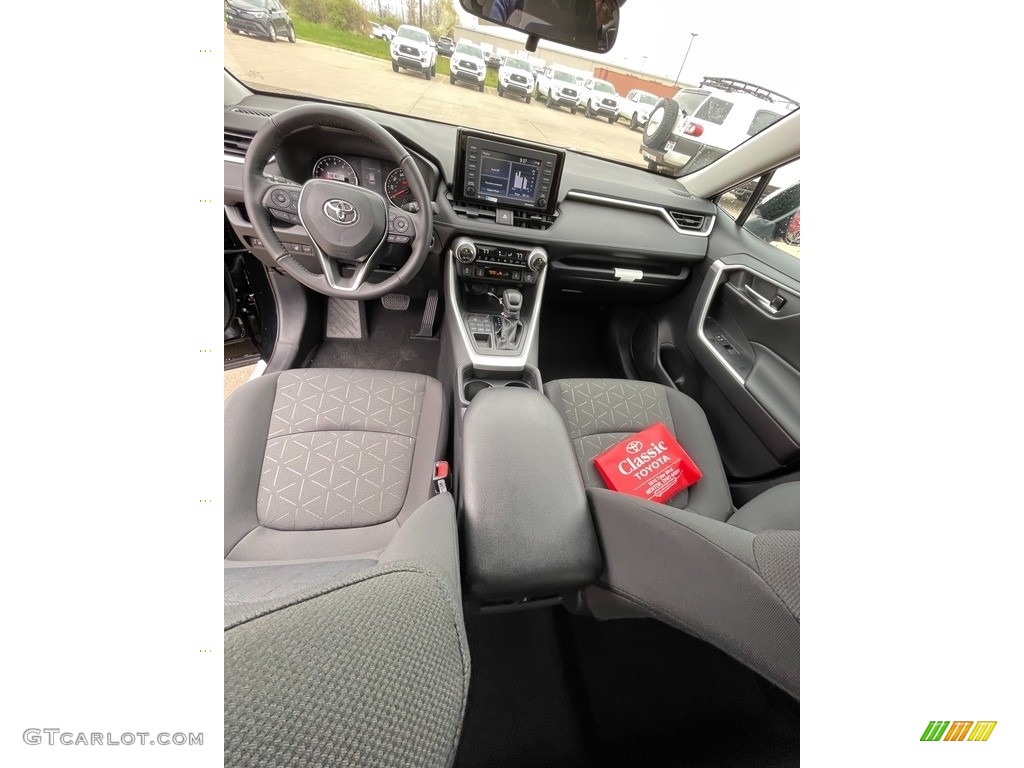 2021 RAV4 XLE AWD - Midnight Black Metallic / Light Gray photo #4