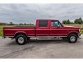 1995 Electric Currant Red Pearl Ford F150 XLT Extended Cab 4x4  photo #3