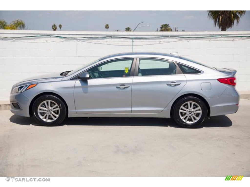 2017 Sonata SE - Shale Gray Metallic / Gray photo #10