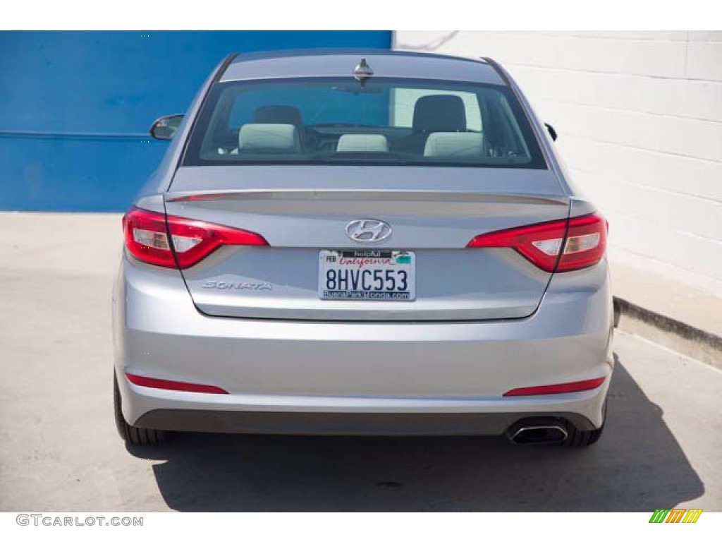 2017 Sonata SE - Shale Gray Metallic / Gray photo #11