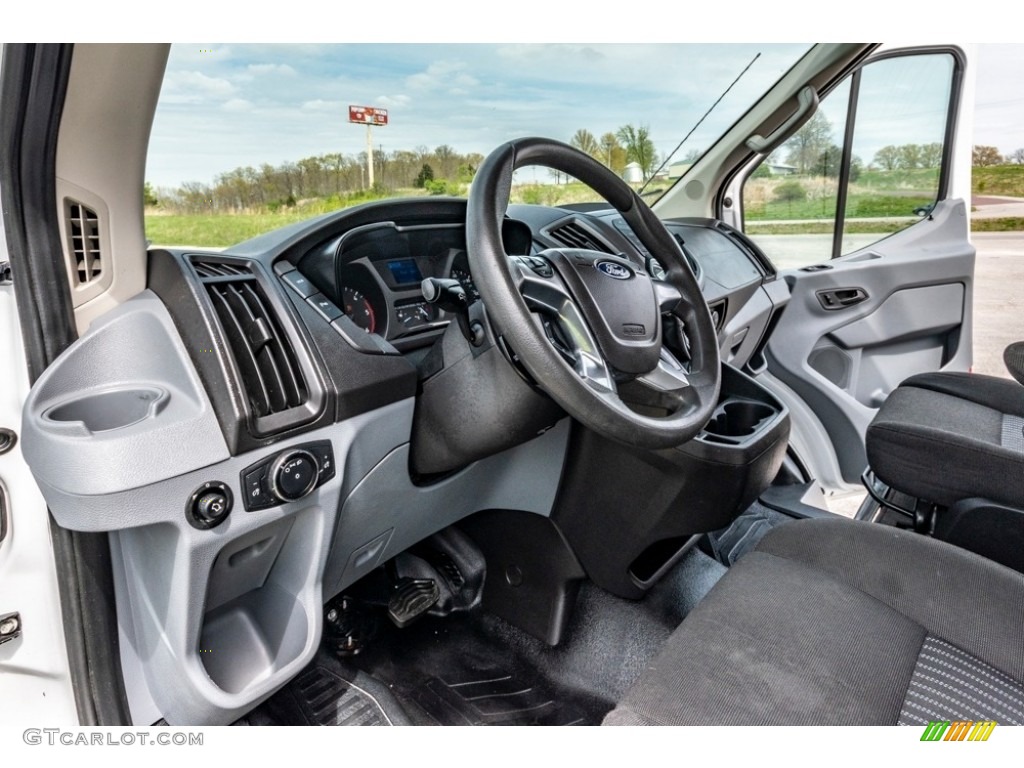 2016 Ford Transit 350 Van XL HR Long Pewter Dashboard Photo #141721930