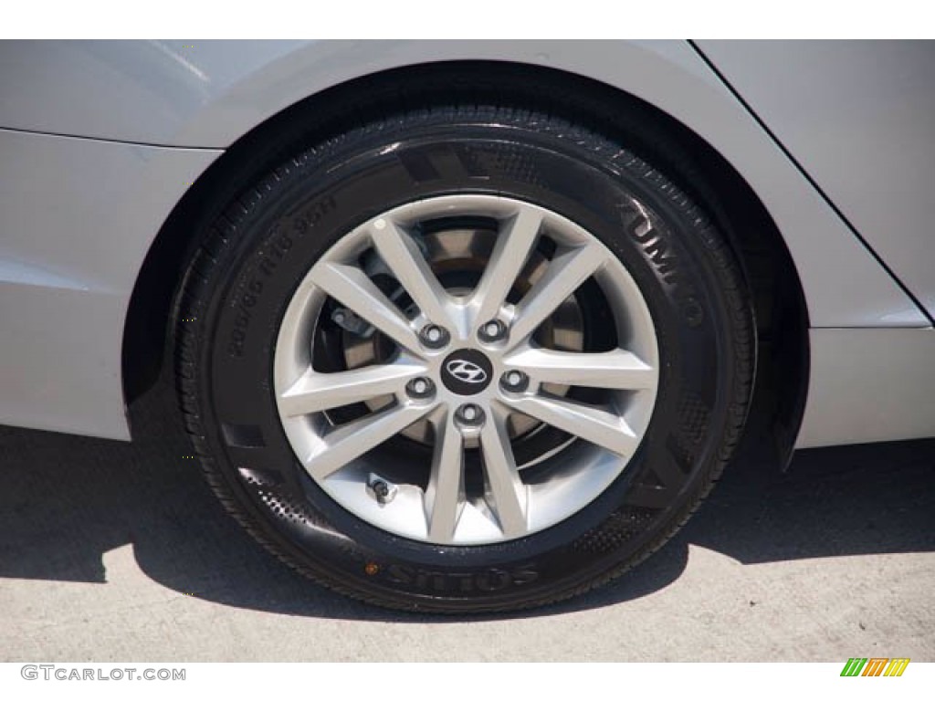 2017 Sonata SE - Shale Gray Metallic / Gray photo #34
