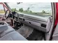 Gray 1995 Ford F150 XLT Extended Cab 4x4 Dashboard