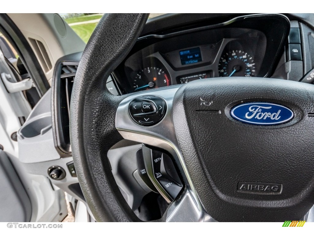 2016 Ford Transit 350 Van XL HR Long Pewter Steering Wheel Photo #141722200