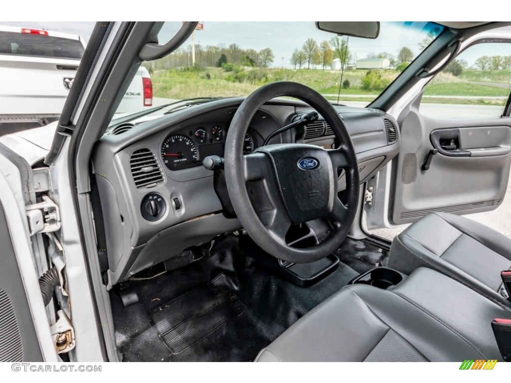 Medium Dark Flint Interior 2007 Ford Ranger XL Regular Cab 4x4 Photo #141722584