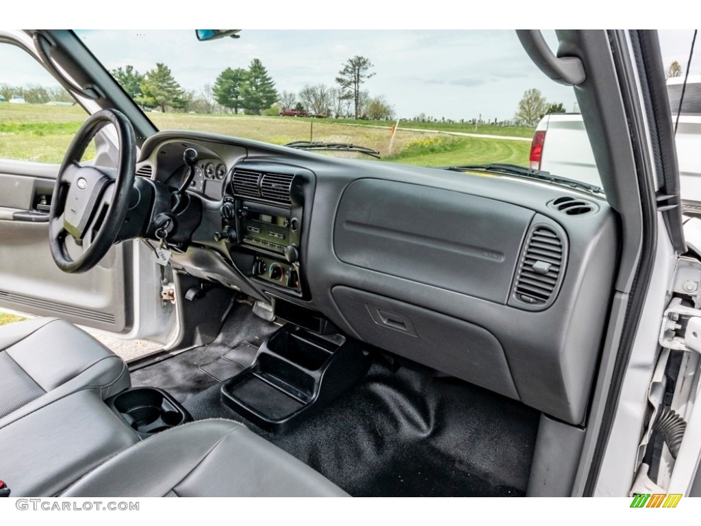 2007 Ford Ranger XL Regular Cab 4x4 Medium Dark Flint Dashboard Photo #141722641
