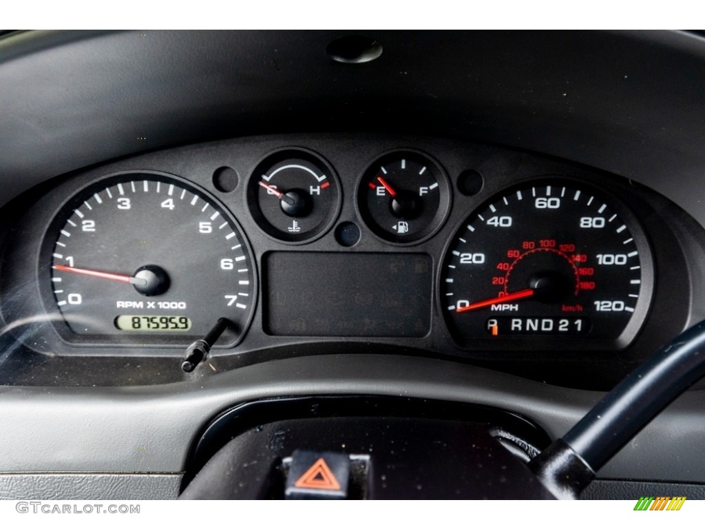2007 Ford Ranger XL Regular Cab 4x4 Gauges Photo #141722716