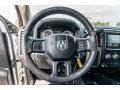 Black/Diesel Gray 2016 Ram 2500 Tradesman Crew Cab 4x4 Steering Wheel
