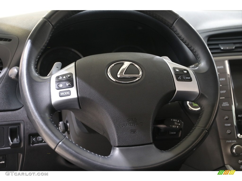 2011 IS 250 AWD - Tungsten Pearl / Black photo #7