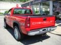 2004 Victory Red Chevrolet Silverado 1500 Regular Cab 4x4  photo #2