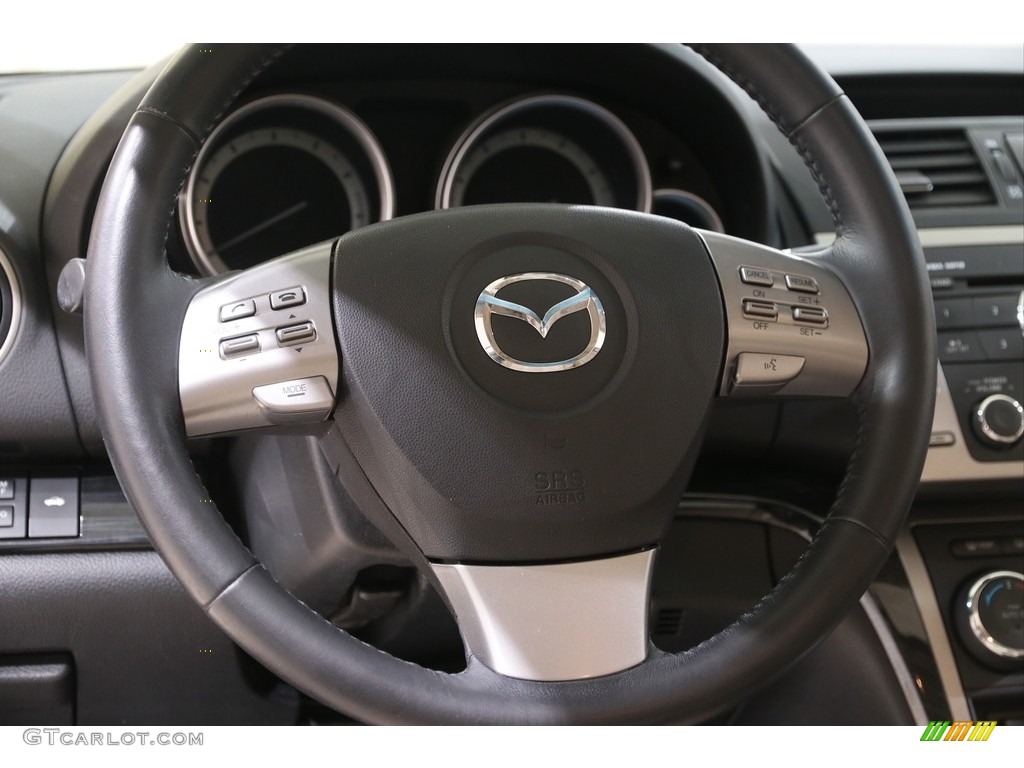 2009 MAZDA6 s Grand Touring - Ebony Black / Beige photo #7