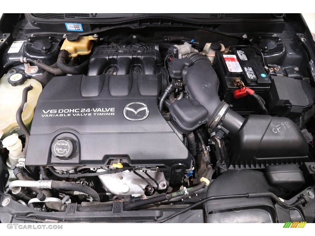 2009 MAZDA6 s Grand Touring - Ebony Black / Beige photo #18