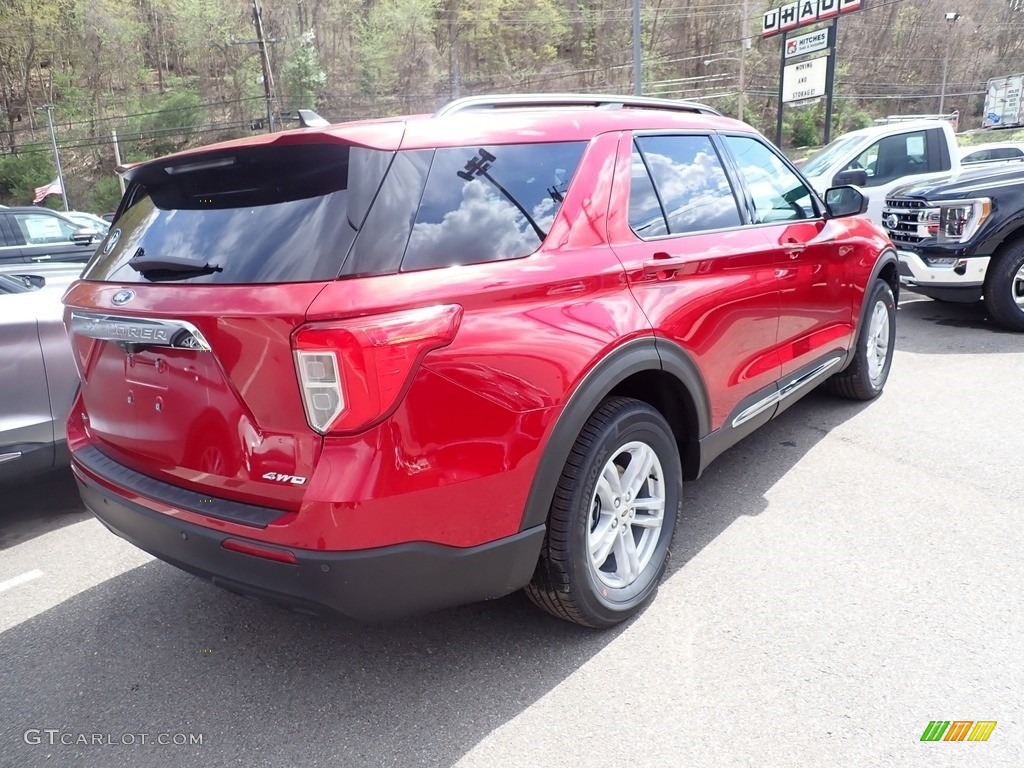 2021 Explorer XLT 4WD - Carbonized Gray Metallic / Sandstone photo #2