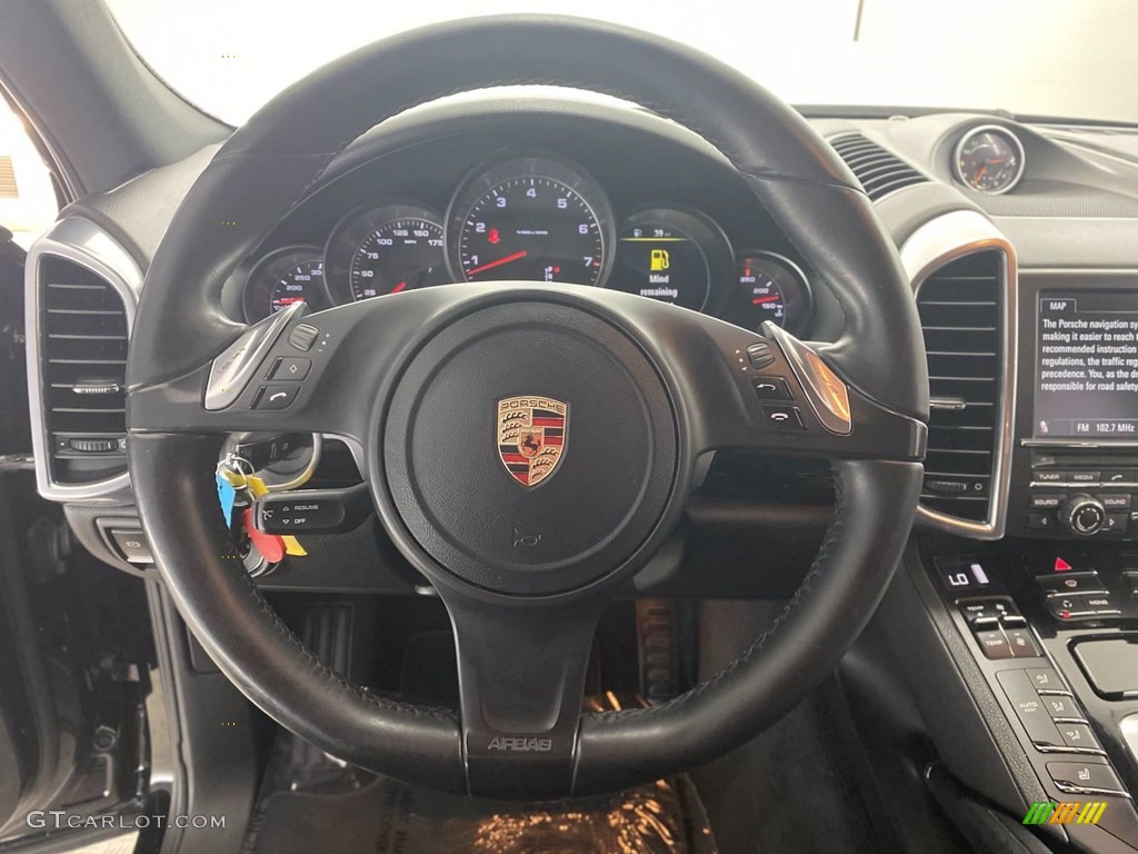 2013 Cayenne  - Black / Black photo #17