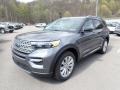 Carbonized Gray Metallic 2021 Ford Explorer Limited 4WD Exterior