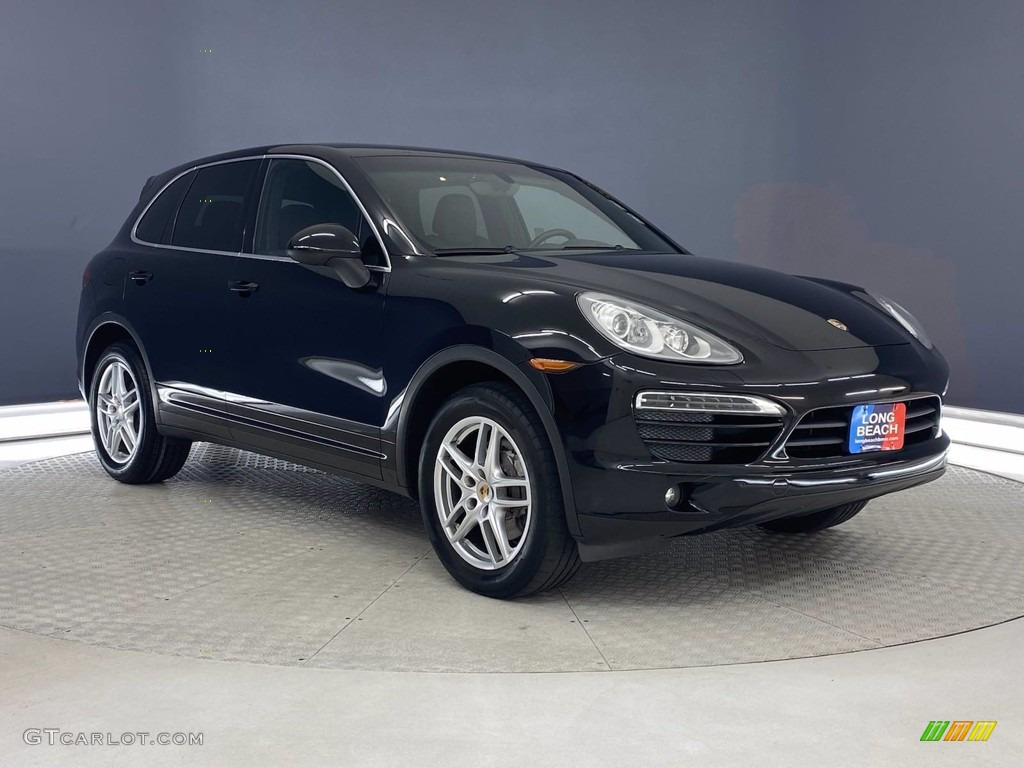 2013 Cayenne  - Black / Black photo #36