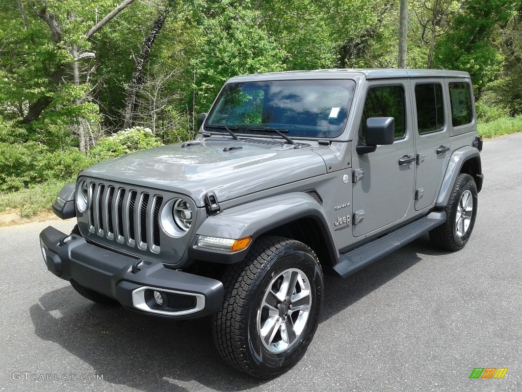 2021 Wrangler Unlimited Sahara 4x4 - Sting-Gray / Black photo #2