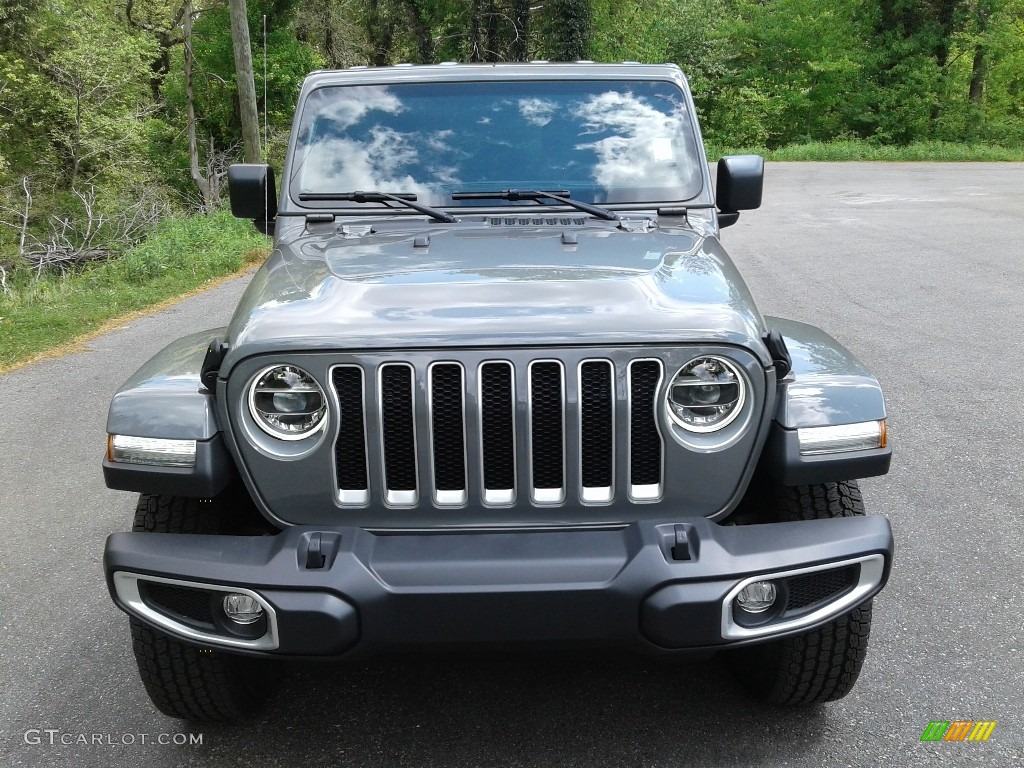 2021 Wrangler Unlimited Sahara 4x4 - Sting-Gray / Black photo #3