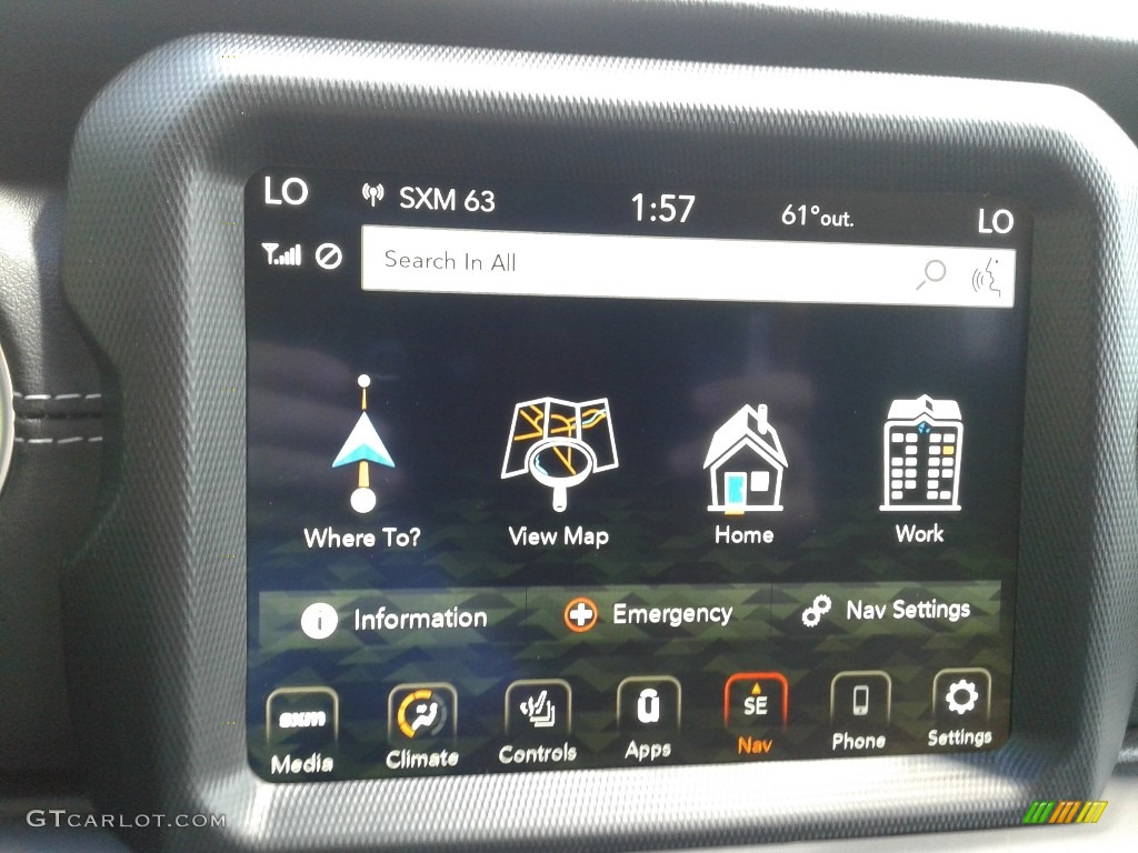 2021 Jeep Wrangler Unlimited Sahara 4x4 Navigation Photo #141727214