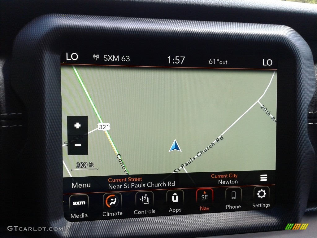 2021 Jeep Wrangler Unlimited Sahara 4x4 Navigation Photo #141727238