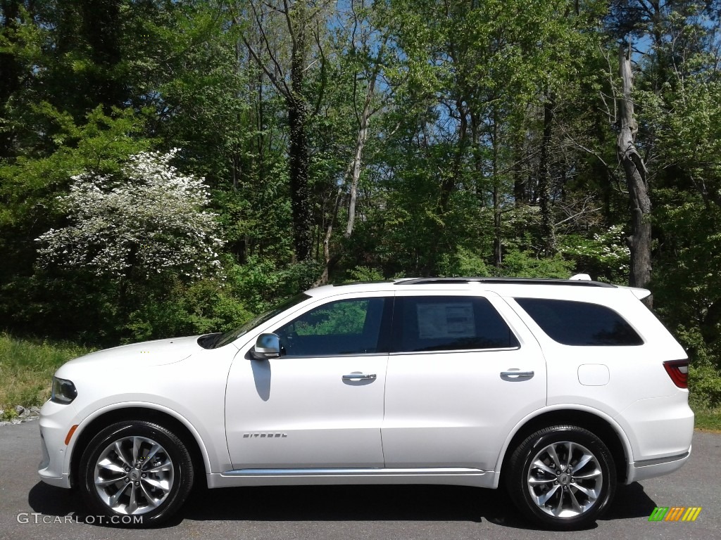 2021 Durango Citadel AWD - Vice White / Black photo #1