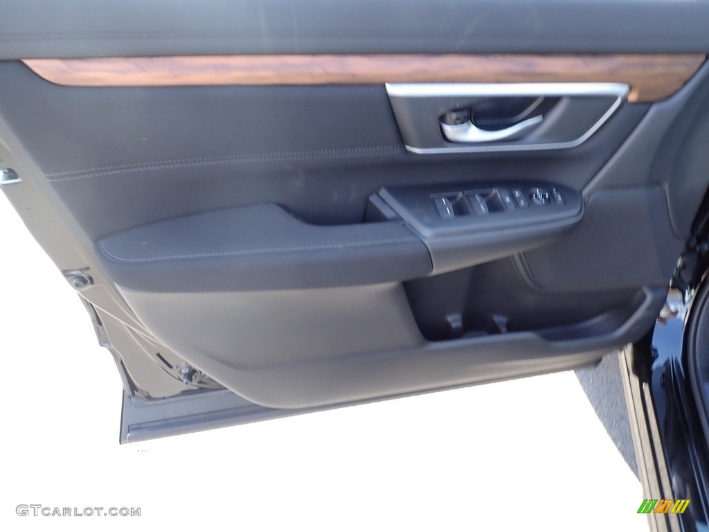 2021 CR-V EX AWD - Crystal Black Pearl / Black photo #12