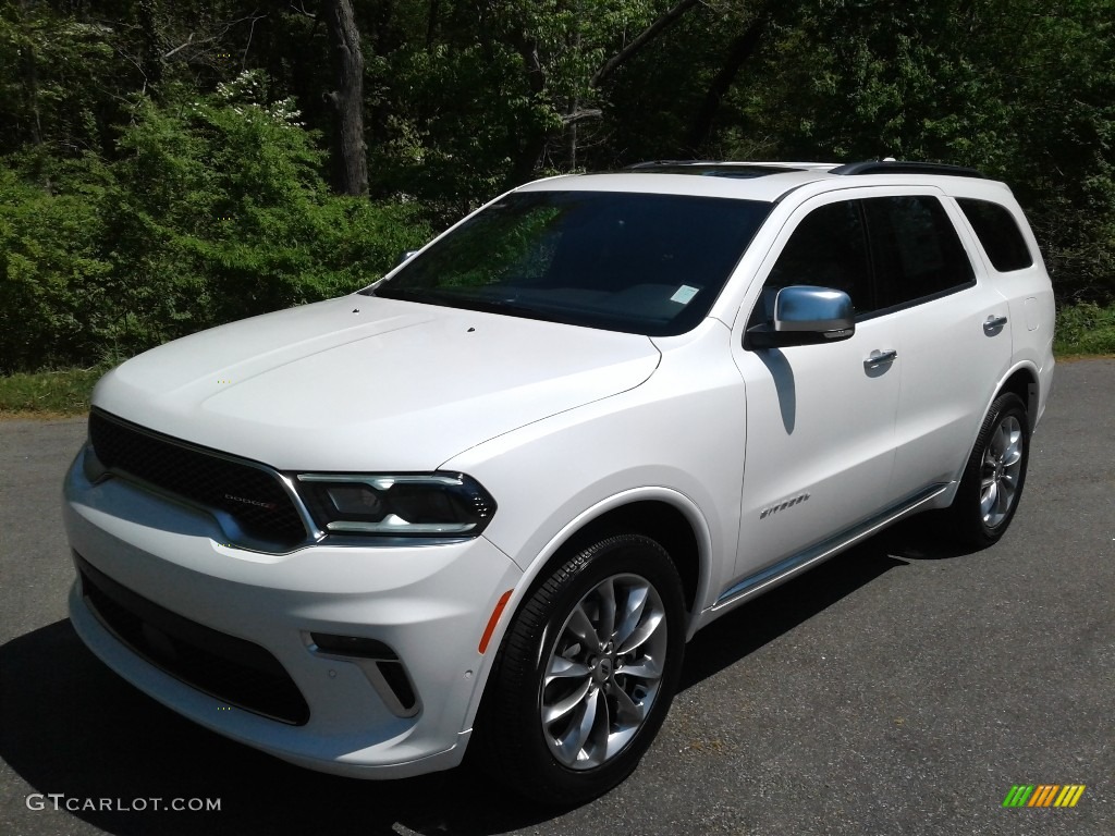 2021 Durango Citadel AWD - Vice White / Black photo #2