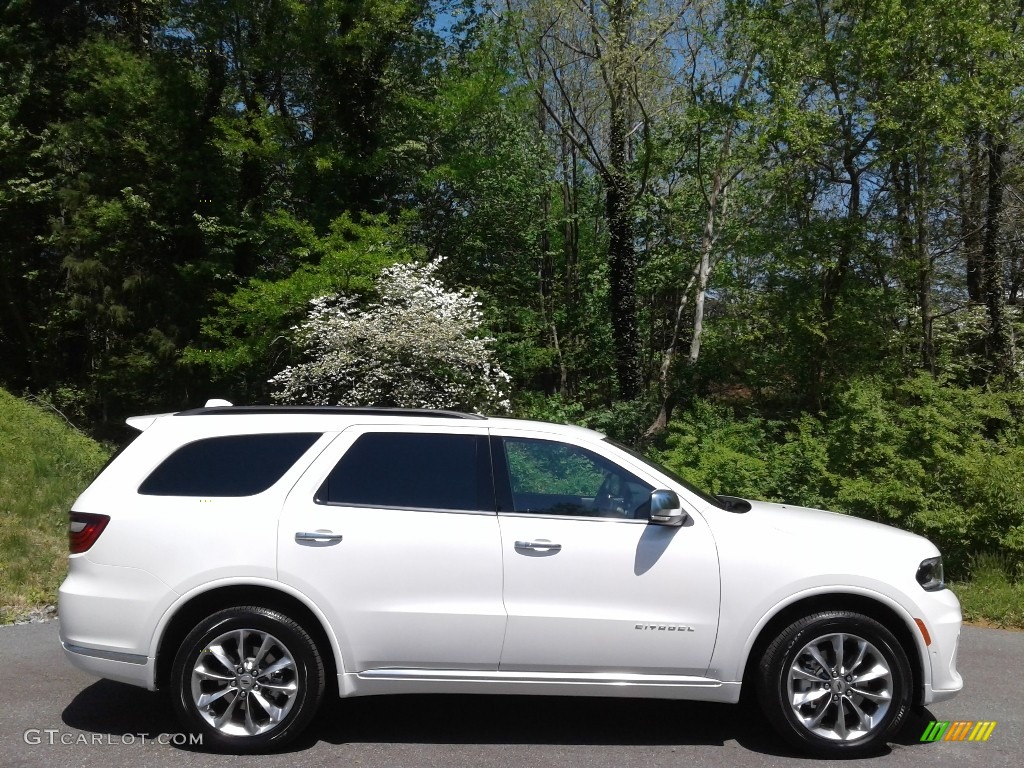 2021 Durango Citadel AWD - Vice White / Black photo #5