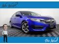 2018 Aegean Blue Metallic Honda Civic LX Sedan  photo #1