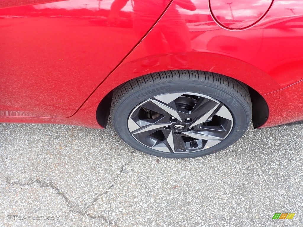 2021 Elantra SEL - Calypso Red / Black photo #7