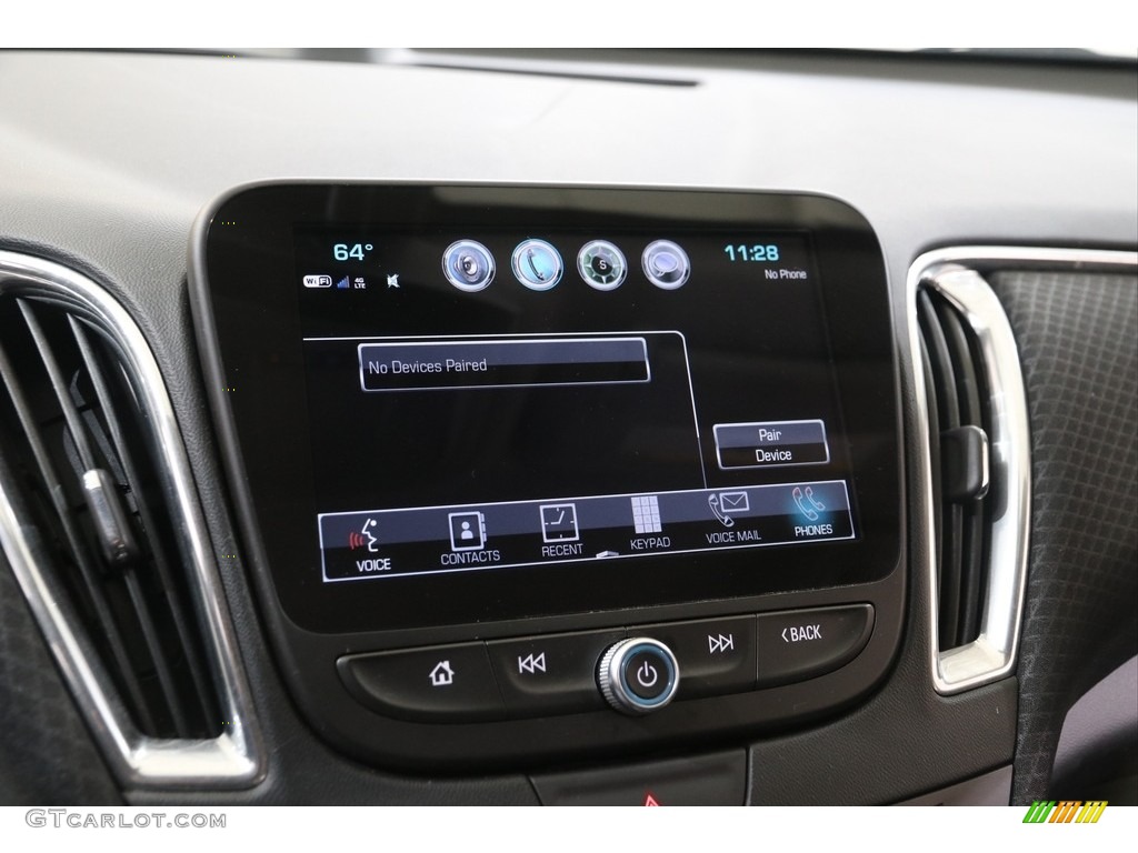 2018 Malibu LT - Blue Velvet Metallic / Jet Black photo #11