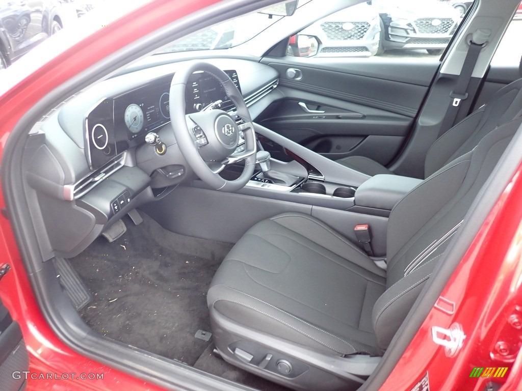 2021 Elantra SEL - Calypso Red / Black photo #10