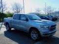 2021 Billet Silver Metallic Ram 1500 Laramie Crew Cab 4x4  photo #3