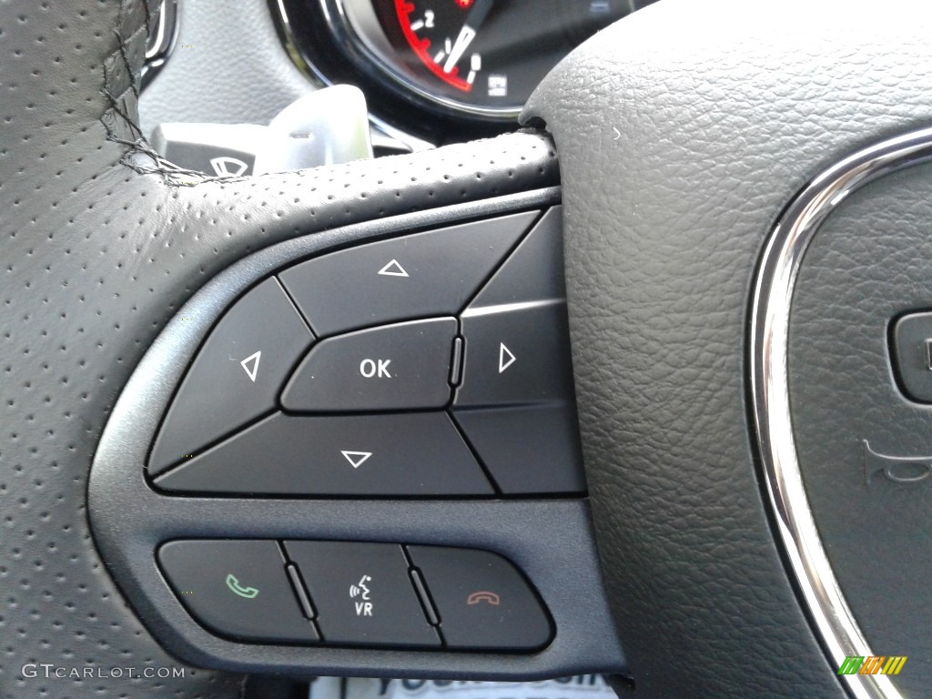 2021 Dodge Durango GT AWD Black Steering Wheel Photo #141729041