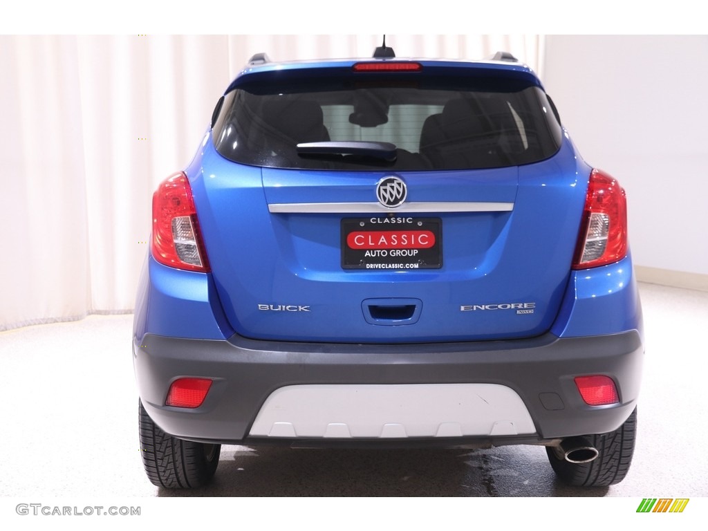 2016 Encore Convenience AWD - Coastal Blue Metallic / Ebony photo #16