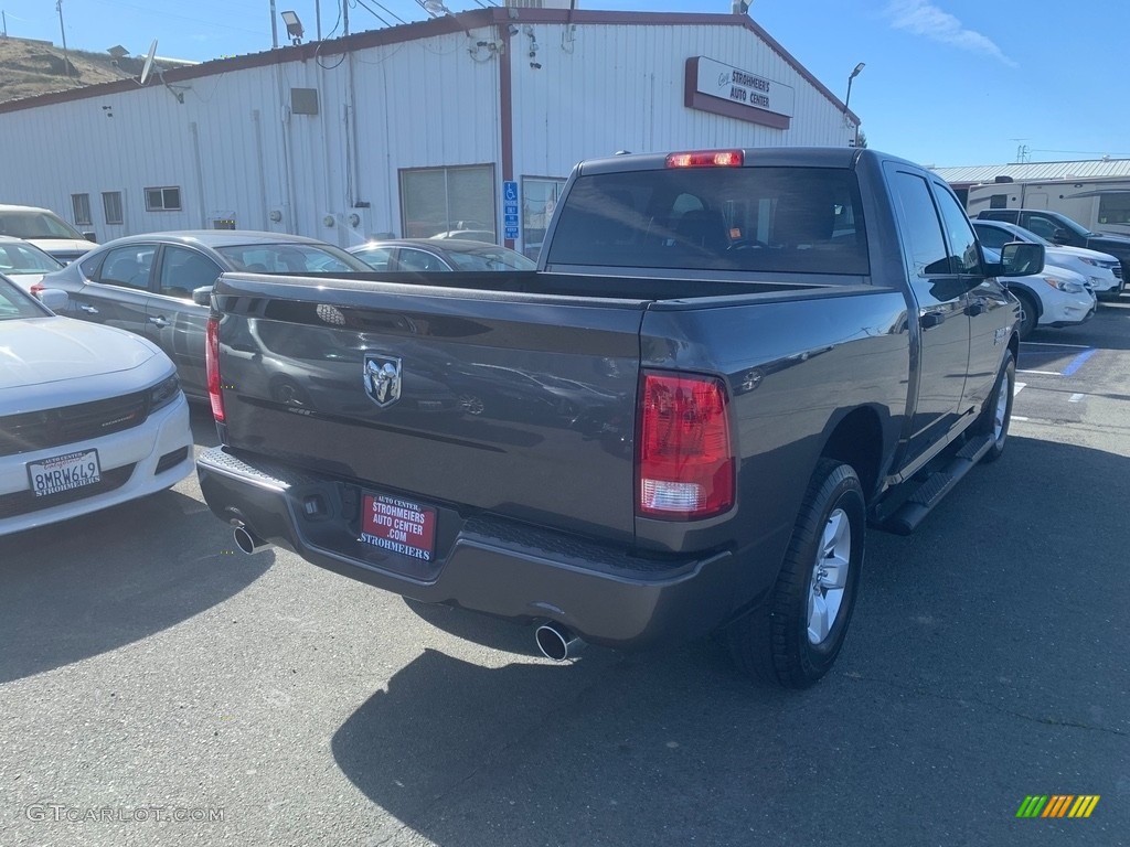 2018 1500 Express Crew Cab - Granite Crystal Metallic / Black/Diesel Gray photo #3