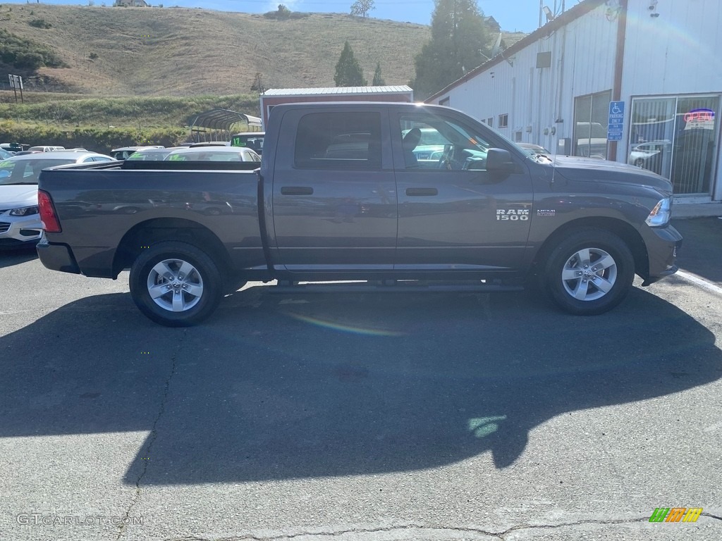 2018 1500 Express Crew Cab - Granite Crystal Metallic / Black/Diesel Gray photo #6